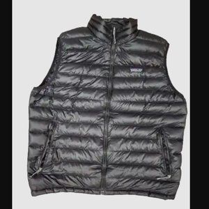 Patagonia Puffer Vest Black Men's XL Xlarge